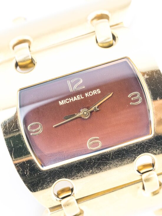 Michael Kors MK-3036 Three-Hand Quartz Analog Women\'s Watch New Battery main image 9